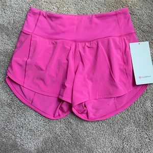 Lululemon Sonic Pink Speed Up Short